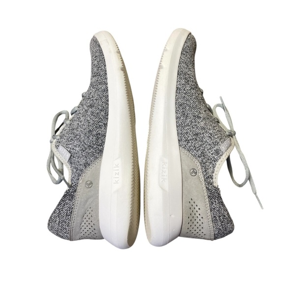 Kizik Madrid Eco Knit Shoes Women's Size 10; Men’s 8.5 Grey Hands Free Lace Up - Picture 7 of 10